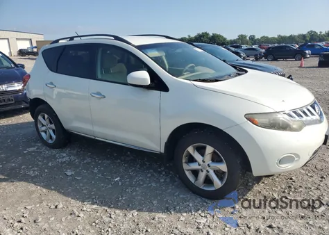 2009 Nissan Murano S z USA, uszkodzony, nr VIN JN8AZ18UX9W020116
